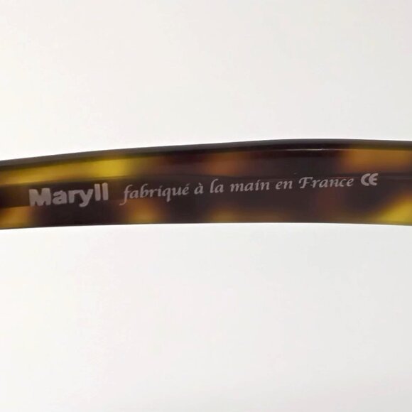 Maryll French Unisex Men/Women Tortoise Eye frames - Picture 3 of 5